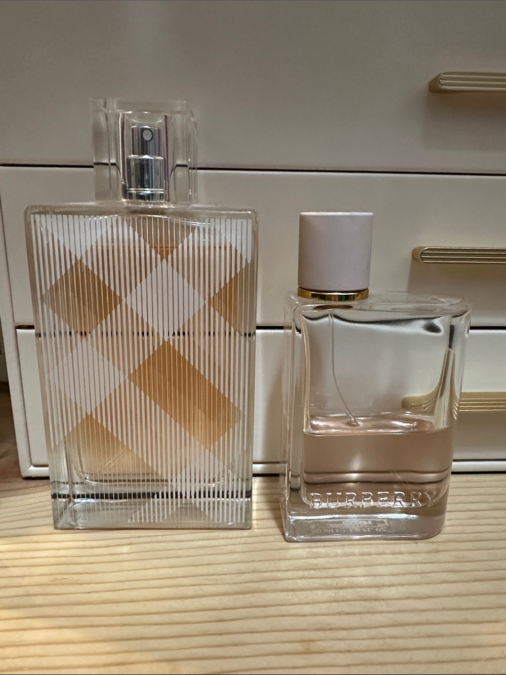 Brit for Her and Burberry Her
